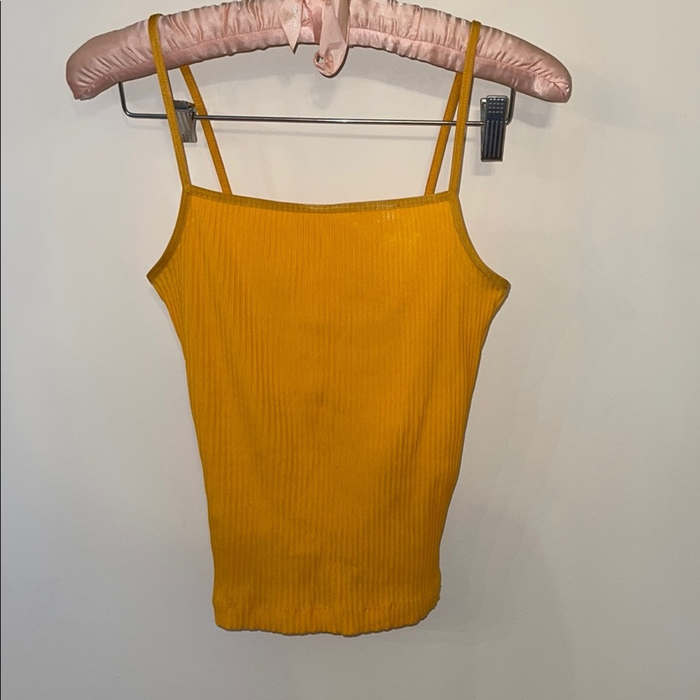 4 for $40 - Aritzia Gold Fitted Sleeveless Camisole